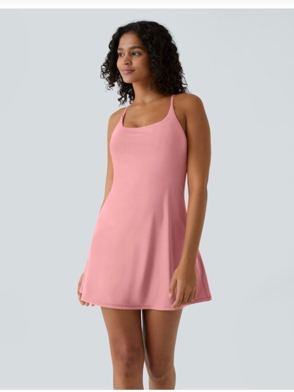 SoftlyZero™ Airy Cut Out 2-in-1 Pocket Cool Touch Mini Activity Dress-UPF50+